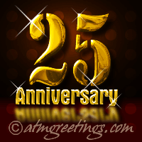 Send Anniversary silver jubilee mobile ecards from Send Anniversary silver jubilee mobile ecards from